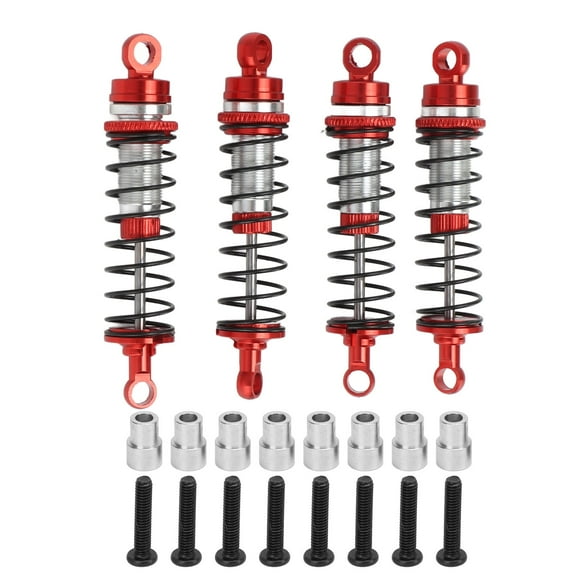 RC Car Shocks, Aluminum Alloy Front Rear S RC For Latrax Teton 1/18 RC Car Model Car Accessories Model Toy