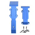 thumbnail image 1 of RC Car Skid Plate Front and Rear RC Car Aluminum Skid Plate for 1/16 Blue, 1 of 8