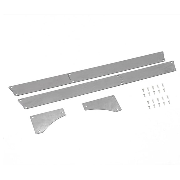 RC Car Stainless Steel Anti-Scratch Plate Kit for TRAXXAS TRX4 Bronco 2021, Stylish Durable
