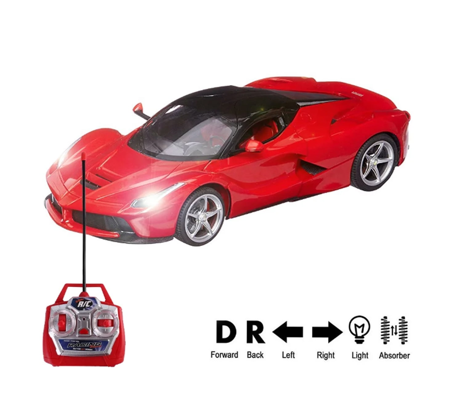 Full Function RC Sports Car – 1:16 Drift-Style Racing Vehicle for Kids