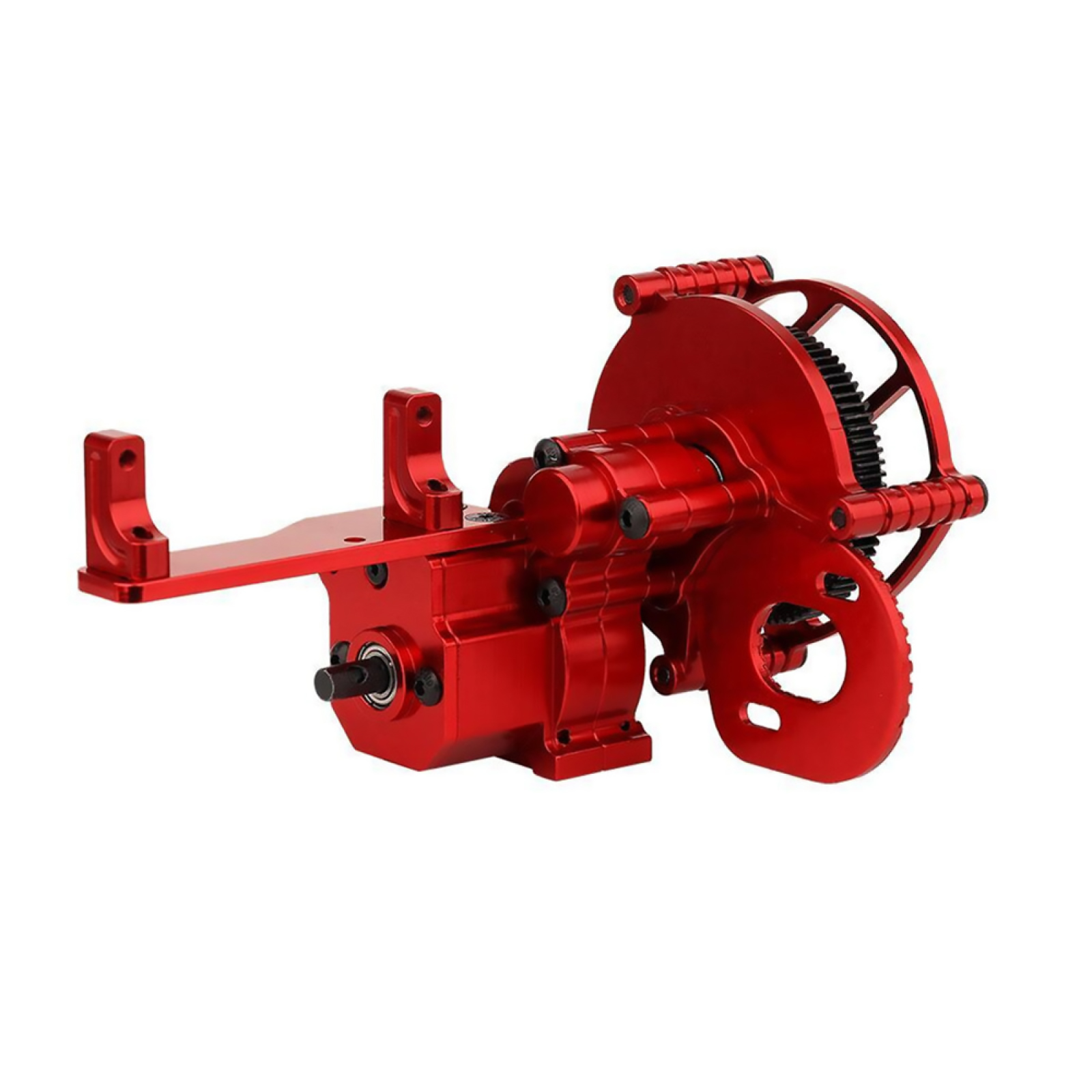 RC Car Transmission Gearbox Replacement 1/10 Metal Gear Parts for Axial WRAITH 90018 90020 1/10