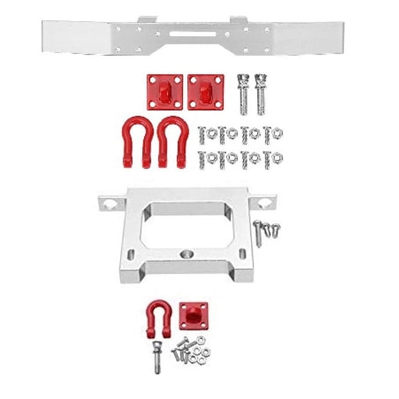 RC Car & Truck Upgrade Parts Metal Front & Rear Bumper for B14 B16 Q60 Q61 1/16 RC Trail Crawler Upgrade Parts