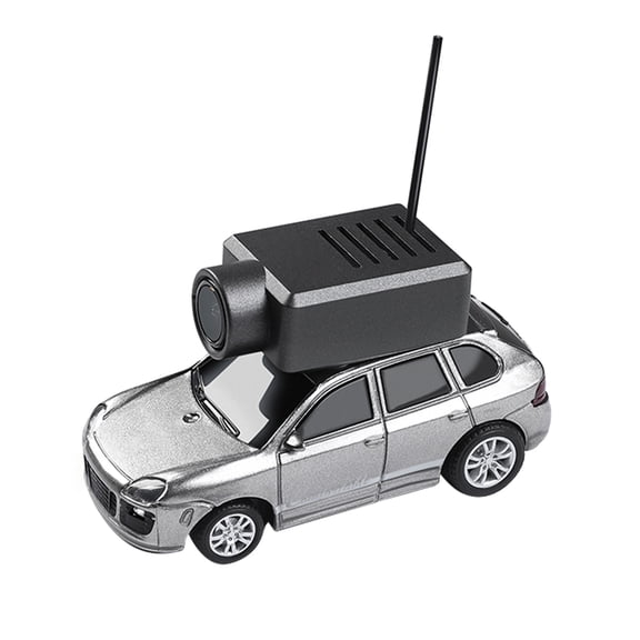 RC Car, WL 1/64 APP Auto-Pairing 2.4G Full-Proportional FPV Mini RC Car with Camera, LED Lights | Three Speed Modes, Gift for Adults (RTR Version)