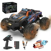 RC Cars, 1:14 Scale RC Truck Toy for Kids Adult, 2.4GHz High Speed 30 MPH with LED Light, Best Birthday Gift for Beginner