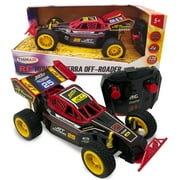 RC Cars 120 Scale Monster Terra RC Off-Roader   2WD All-Terrain Electric Toy Car - Perfect for Rock Crawling and Road Racing - 2.4GHz Radio Control - Eye-Catching Graphics   Gift Idea for Kids