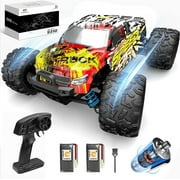 RC Cars 9310 High Speed Remote Control Car for Adults Kids 30+MPH, 1:16 Scales 4WD Off Road RC Monster Truck,Fast 2.4GHz All Terrains Toy Trucks Gifts for Boys,2 Batteries for 40Min Play