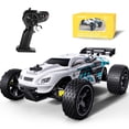 thumbnail image 1 of Tecnock RC Cars for Kids, 1:18 Scale 20 km/h 2WD Offroad Buggy, 2.4GHz Remote Control Car with USB-C Easy Charging & 50 Mins Playtime, 1 of 8