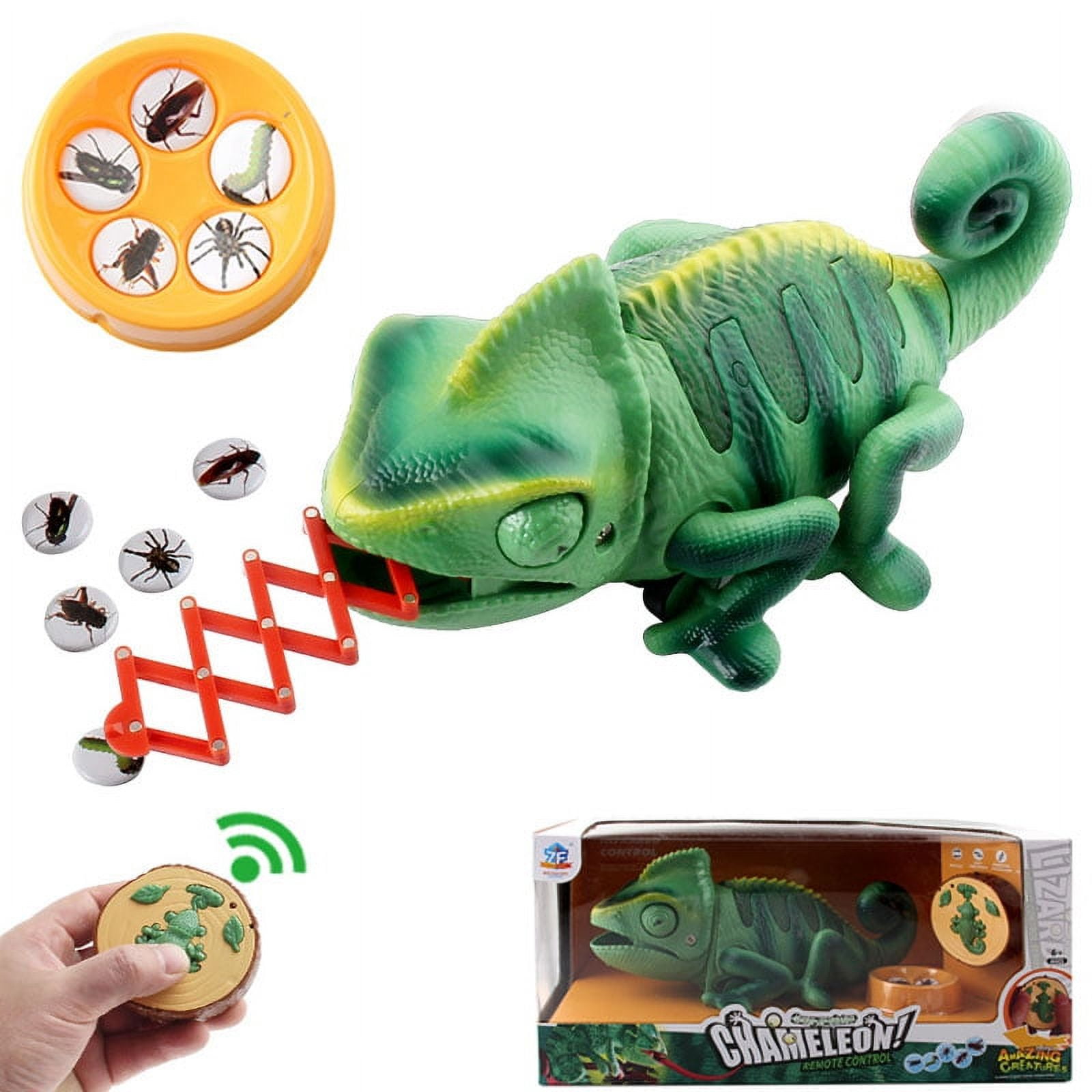 RC Chameleon Remote Control Animal Toy Realistic Lizard Electric