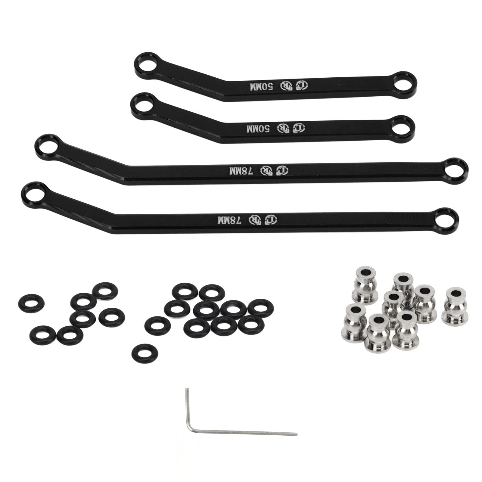 RC Chassis Links Set Aluminium Alloy RC Lower Links For AXIAL 1/24