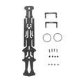 thumbnail image 1 of RC Chassis Plate Kit Replacement Carbon Fiber Chassis Battery Mount Screws for 1:10 Drift Car Black, 1 of 8