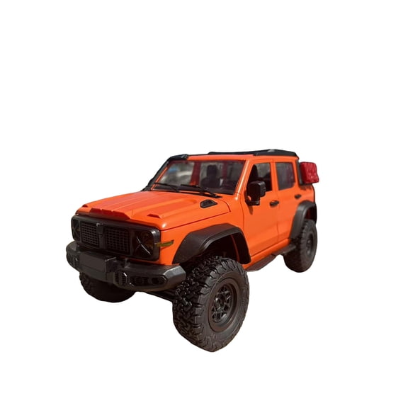 RC Climbing Car, 1/12 Scale 2.4G Full Proportional 4WD Off-Road RC Rock Crawler Vehicle with LED Lights, Dual-Speed Modes for All Terrains, Indoor and Outdoor Play, Collectible Gift for Adults (RTR)