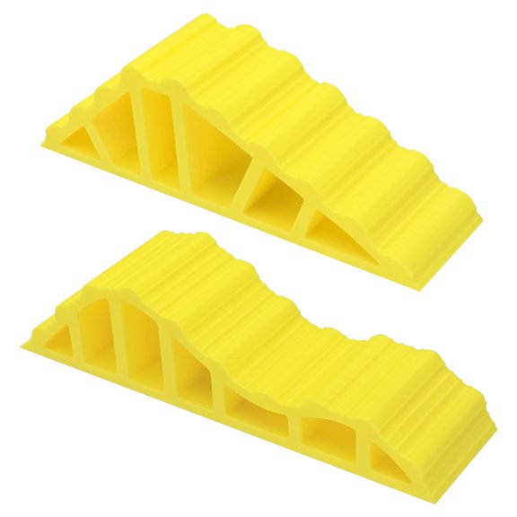 RC Climbing Curved Obstacle, 2PCS Plastic RC Car Obstacle Set, Off-road Obstacles