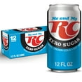 thumbnail image 1 of RC Cola Zero Sugar Soda Pop, 12 fl oz, 12 Pack Cans, 1 of 9