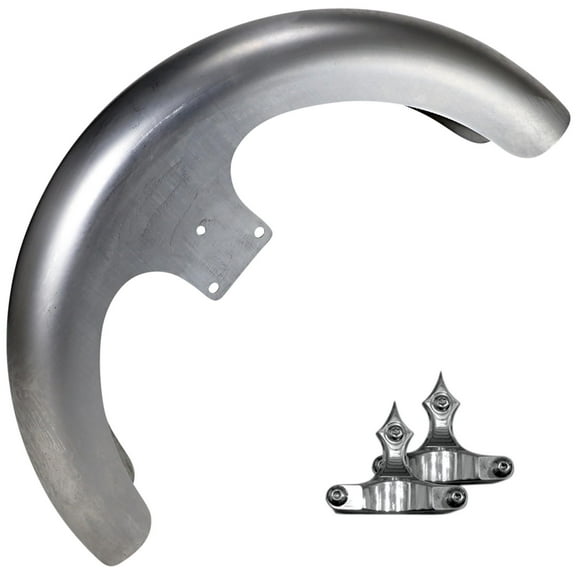 RC Components Front Fender Kit for 23" Wheels w/Chrome Adaptors (FNDRKT23RC)