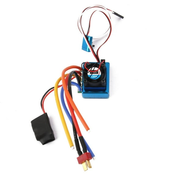 RC Controller - 120A Brushless Controller ESC RC Part Accessory