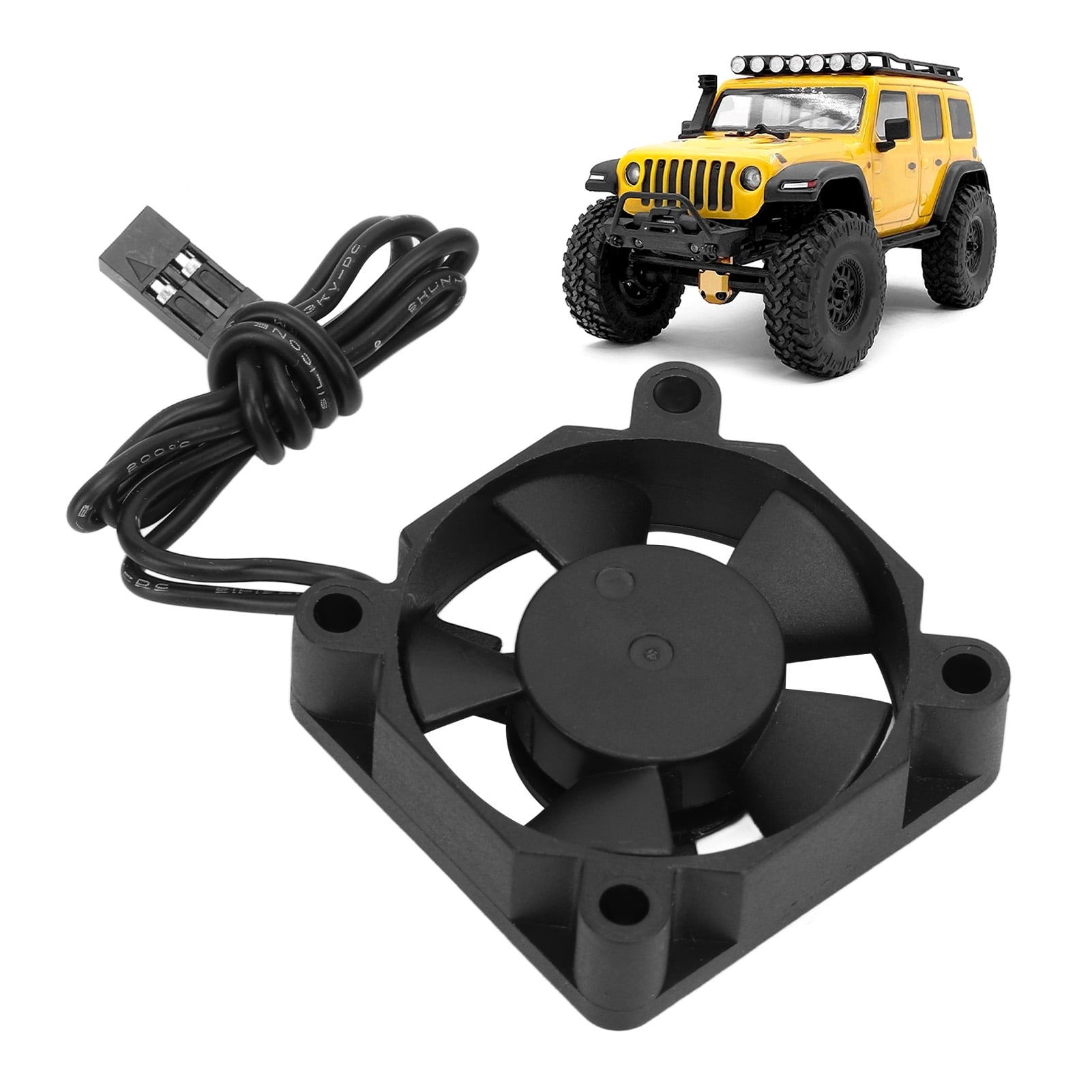 RC Cooling Fan, Model Climbing Car Motor Electric Regulator High Speed