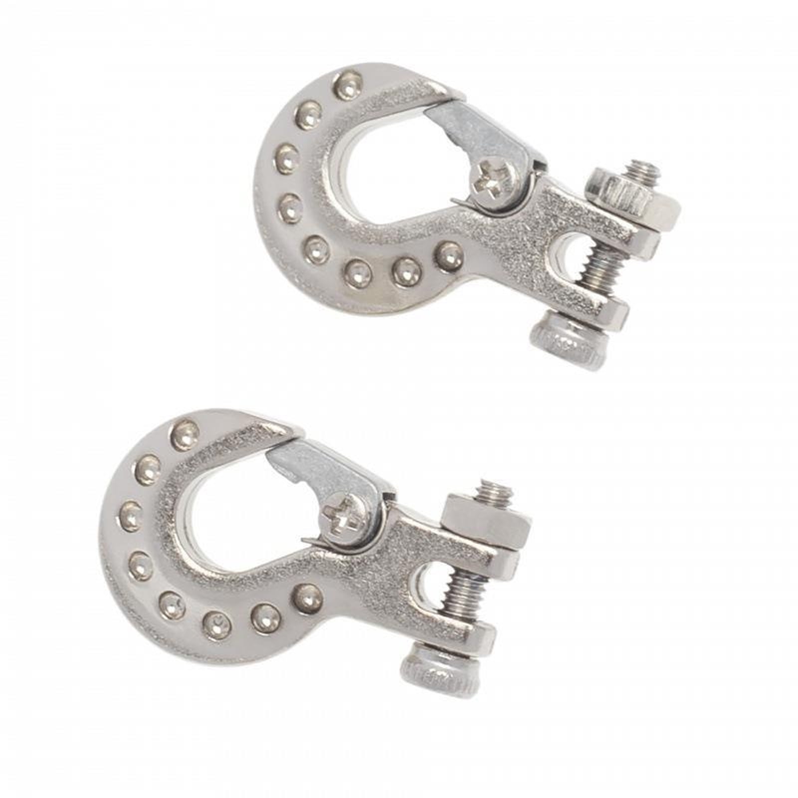 25T Metal Servo Winch With Steel Cable & Hook For 1/10 RC Crawlers - Fits Traxxas TRX4, Axial SCX10, Tamiya, MST Models