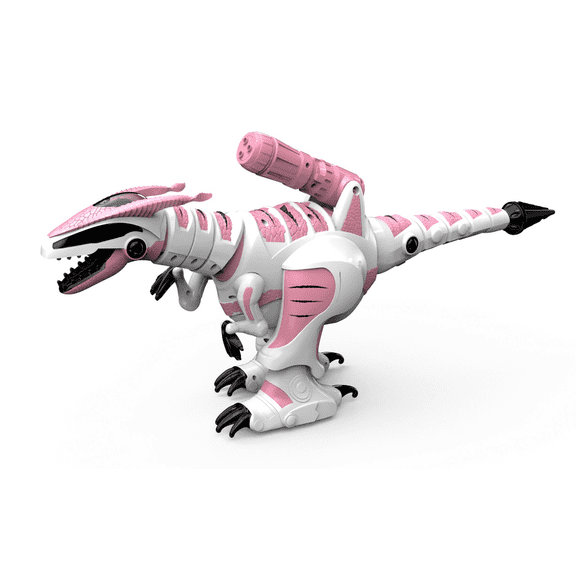 RC Dinosaur Intelligent Interactive Smart Toy, Electronic Remote Controller Robot Walking Dancing Singing with Fight Mode Toys for Boys Girls Age 5+