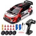 thumbnail image 1 of RC Drift Car, 1:24 4WD 20KM/H High Speed RC Cars with LED Light, 2.4GHz Remote Control Sport Racing with Batteries for Boys Girls Adults, 1 of 8
