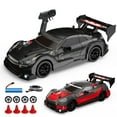 thumbnail image 1 of RC Drift Car, 1:24 Scale Remote Control Vehicle for Kids,2.4GHz 20KM/H 4WD High Speed RC Cars,Batteries & Drifting Tires Racing Sport Toy Cars for Adults Boys Girls Kids(Black), 1 of 7