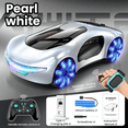 thumbnail image 1 of RC Drift Car Dual Remote Control Car with Spray & Lights, Rechargeable Fast Race Vehicle for Kids Christmas Birthday Gifts, 1 of 6