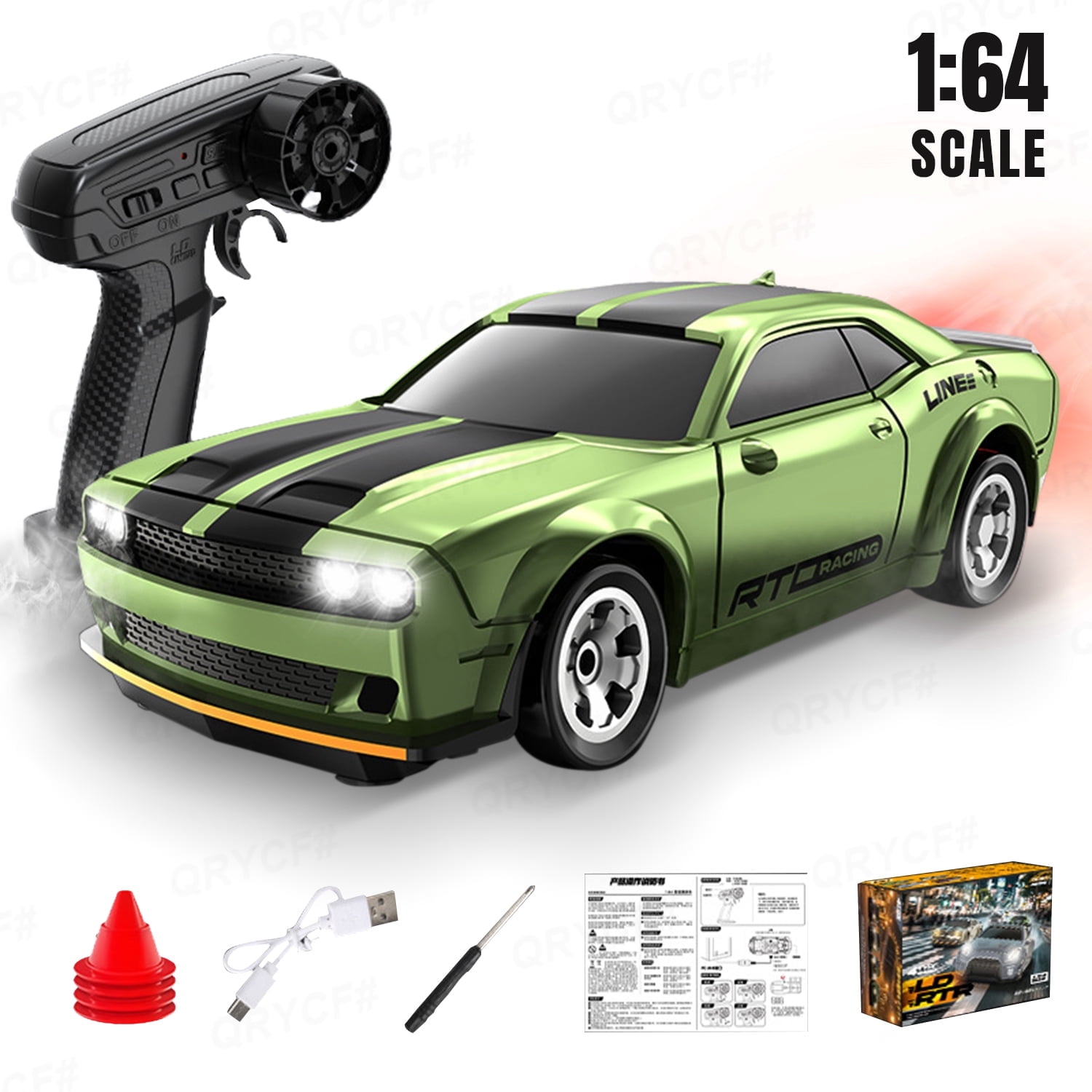 1/64 Remote Control Drift Car 4WD RC 2.4G Mini Race Car Toy High Speed Model