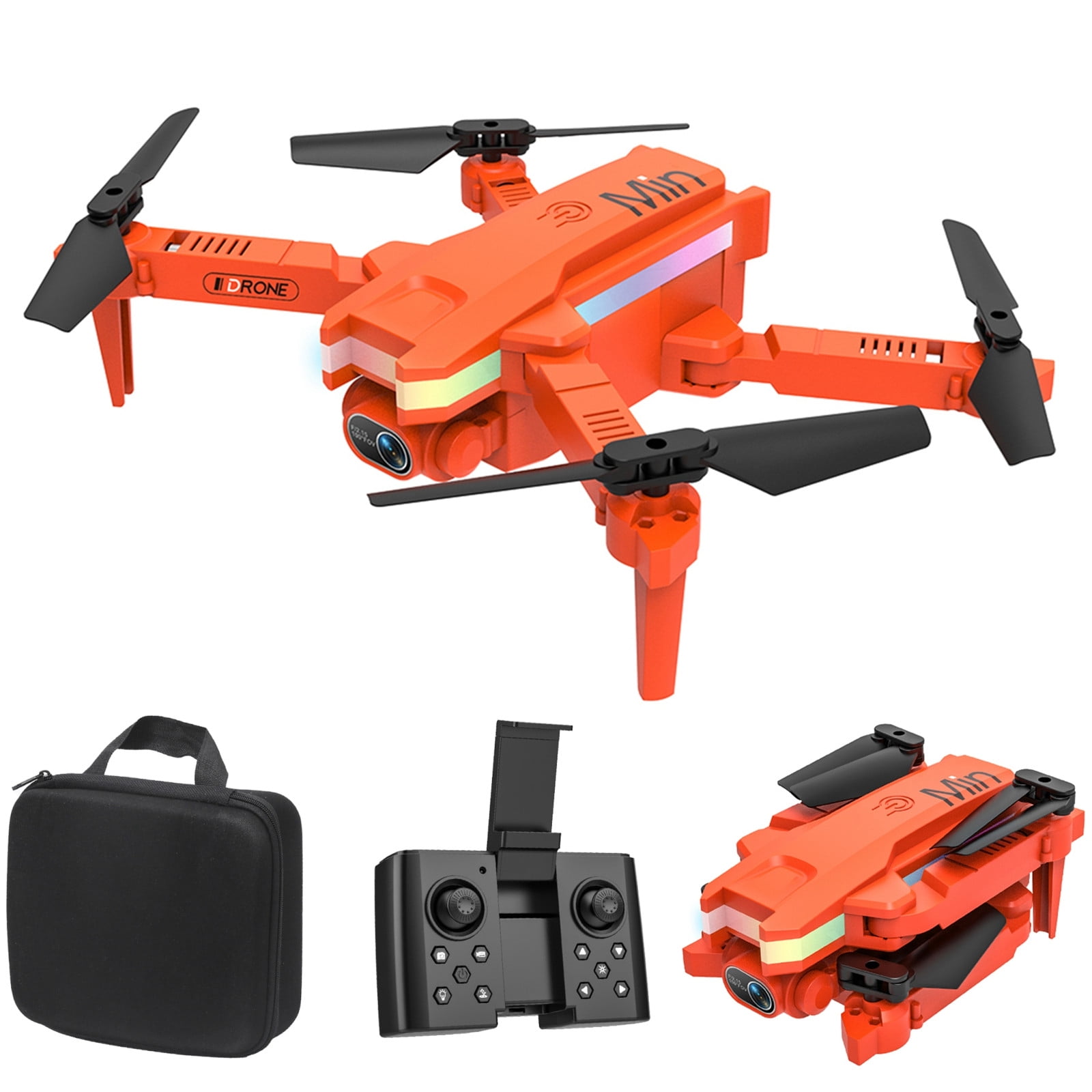 RC Drones with Camera for Adults Kids,Multifunctional Drones Headless ...
