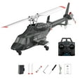 thumbnail image 1 of RC-ERA A61 Flying Wolf RC Helicopter 4CH Single Rotor 2.4G Remote Control Aircraft with Optical Flow Positioning, Altitude Hold, One Key Takeoff Landing, RTF for Adults - 1PCS Battery, 1 of 9