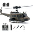 thumbnail image 1 of RC ERA C032 RC Helicopter with 3D Invert Flight, 1/48 UH-1 Huey 6CH 6-Axis Gyro Flybarless One-Key Takeoff/Landing RC Helicopter with Altitude Hold & Optical Flow Positioning for Enthusiasts, 1 of 8