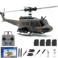 thumbnail image 1 of RC ERA C032 UH-1 Huey RC Helicopter, 6CH Flybarless Remote Control Helicopter 6-Axis Gyro & Optical Flow & Smart Positioning, 1/48 Scale Military Aricraft Hobbyist Model | 13min Flight Time, 1 of 9