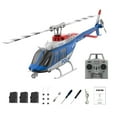 thumbnail image 1 of RC ERA C138 PRO Bell 206 RC Helicopter for Adults, 1/33 Scale 6CH Brushless Aileronless Remote Control Helicopter, 3D 6-Axis Gyroscope Stunt RC Aircraft Model with Optical Flow Positioning, 1 of 9