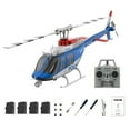 thumbnail image 1 of RC ERA C138 PRO Bell 206 RC Helicopter for Adults, 1/33 Scale 6CH Brushless Aileronless Remote Control Helicopter, 3D 6-Axis Gyroscope Stunt RC Aircraft Model with Optical Flow Positioning, 1 of 9