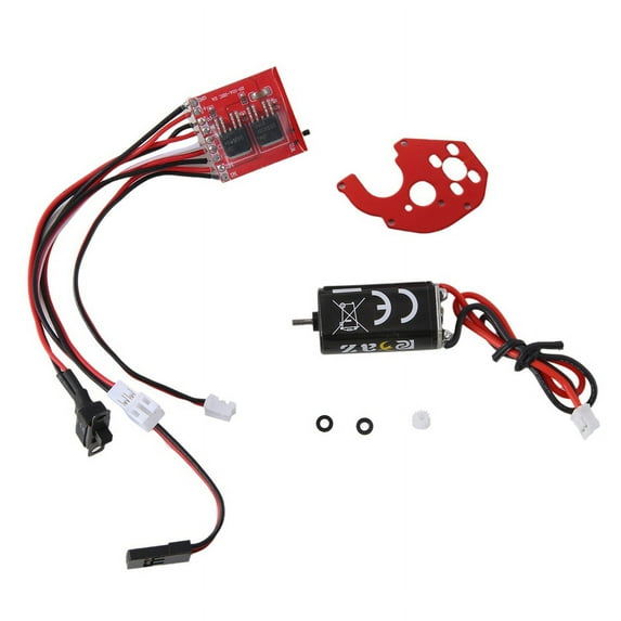 RC ESC 20A Brush Motor Speed Controller W/ Brake for Car Boat Tank 1/24 Crawler Axial SCX24 AXI90081 AXI00001