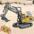 thumbnail image 1 of RC Excavator under $5! CQCYD 18 Channel Hydraulic Excavator, 1/14 Scale Full Metal RCToy, G308H RTR Model, Alloy Construction, Professional Grade Remote Control, Collector Edition, 1 of 9