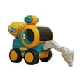 thumbnail image 1 of RC Excavator and Dump Truck Toy Set，2.4Ghz Metal Remote Control Construction Vehicle with Light&Sound, Best Christmas Toy for Boys 3-5 4-7 8-12Year Old Kid, 1 of 4
