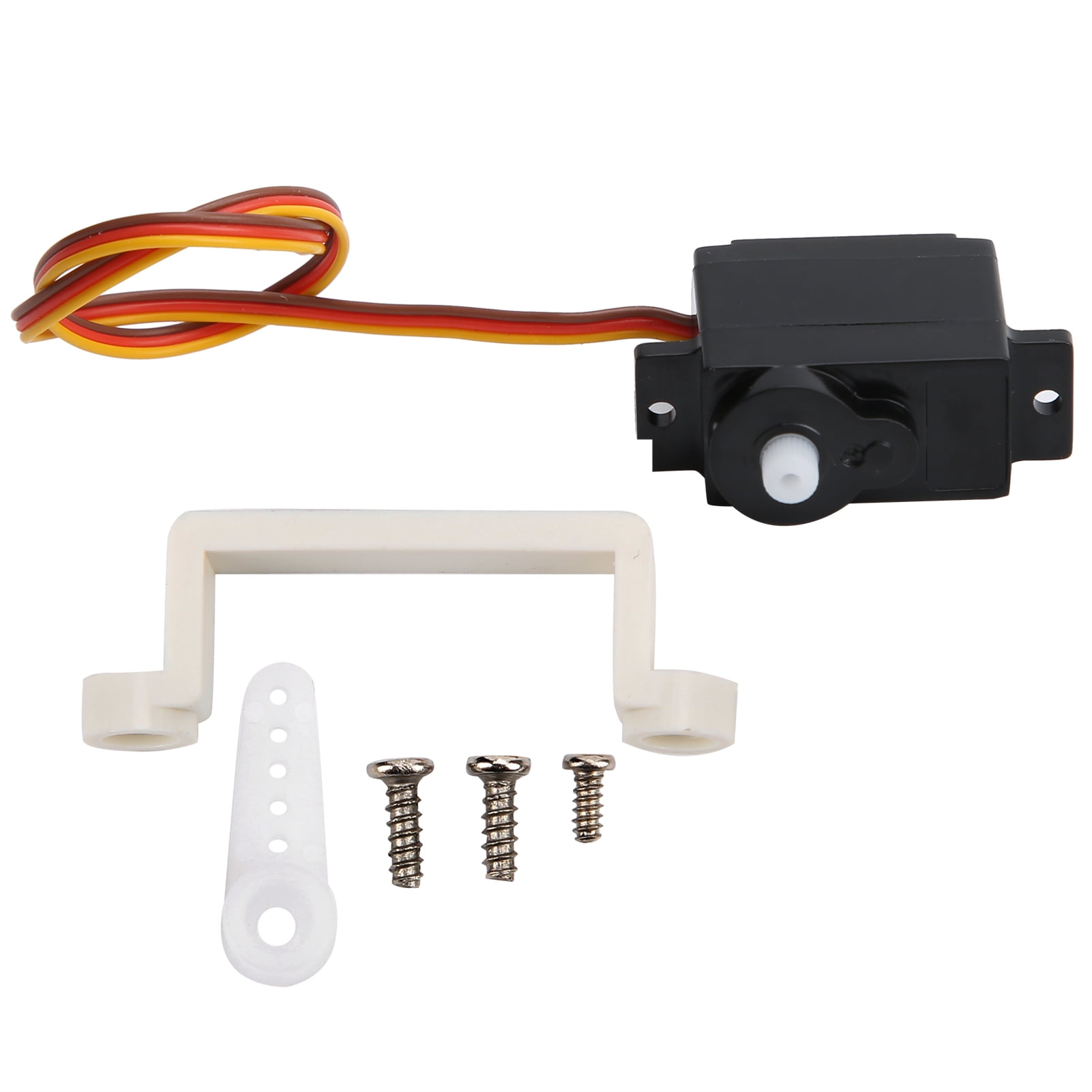 RC FixedWing Plane Servo with Servo Arm and Base RC Accessory for