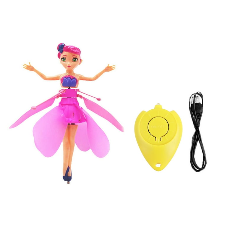 RC Flying Fairy Doll Infrared Induction Helicopter Kids Toys Flying Doll Electronic Toys Walmart