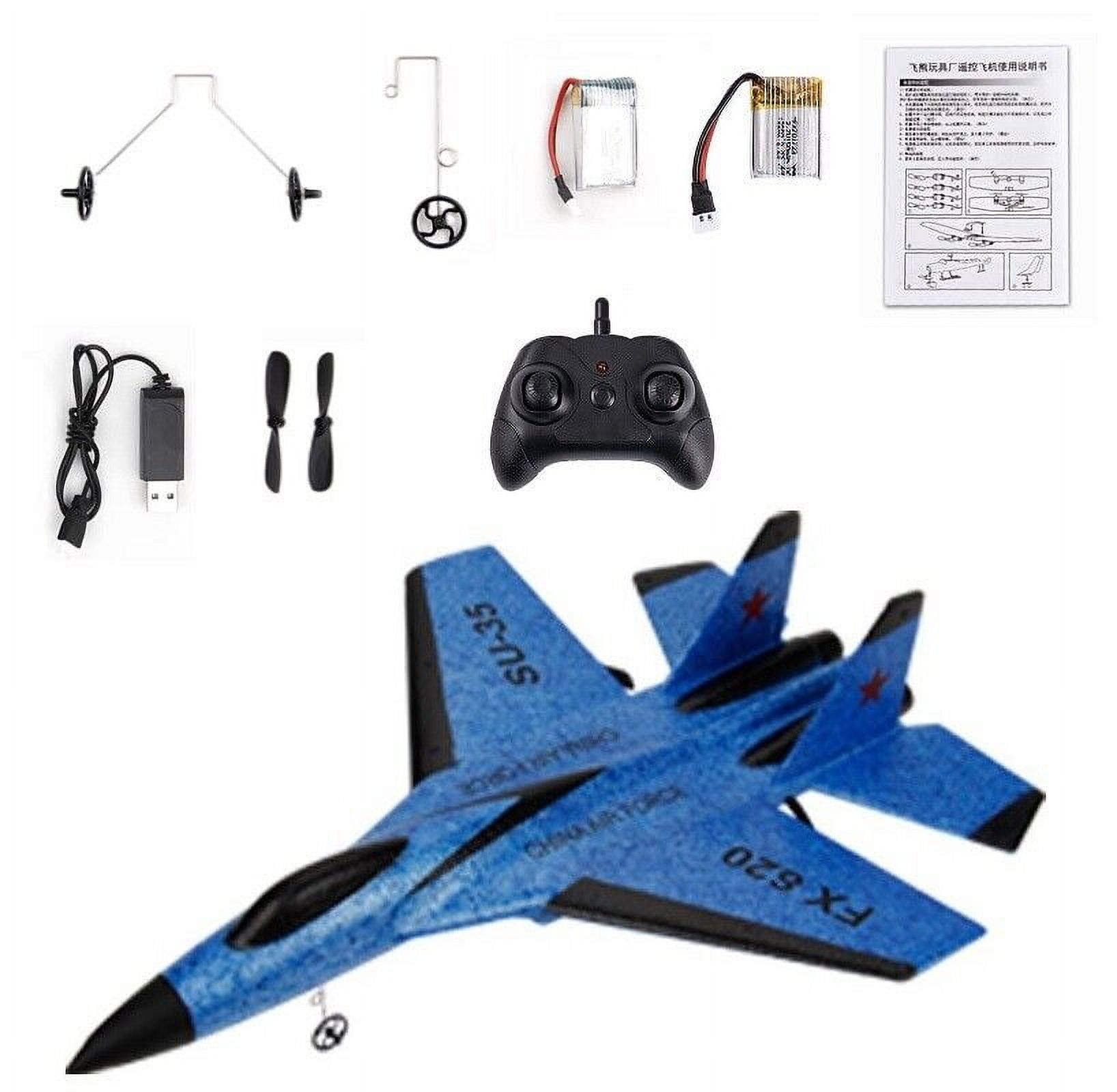 RC Foam Aircraft SU35 Plane 2.4G Rc Glider Remote Control Fighter