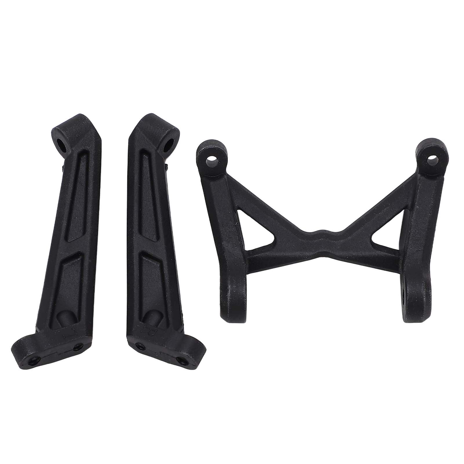 RC Front and Rear Shock Tower Plastic Black RC Car Accessories for ZD