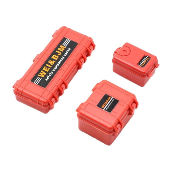 RC Garage Storage Box for SCX24 RC Crawler 1/24 1/18 Scale Accessories Decoration