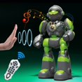 thumbnail image 1 of RC Gesture Sensing Robot Toy - Programmable Dancing Rereading Smart Robot, Remote Control Toy for 3-12 Year Olds, Xmas Birthday Gift (Green), 1 of 9