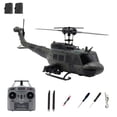 thumbnail image 1 of RC Helicopter for Adults, C032 UH-1 Huey 6CH 3D Invert Flight RC Helicopter with 6-Axis Gyro Stabilization, One-Key Takeoff/Landing, Altitude Hold, Optical Flow Positioning for Enthusiasts - RTF, 1 of 6