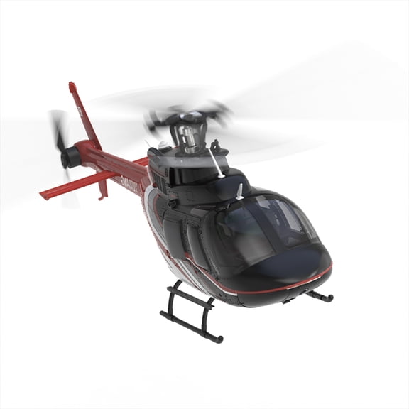 RC Helicopter, YU XIANG F08 1:27 Scale Bell 206 2.4G 6CH Brushless Direct-Drive 6G Flybarless Altitude Hold RC Aircraft with Gyroscope & Optical Flow, Gift for Adults (RTF Version/Mode1/Mode2)