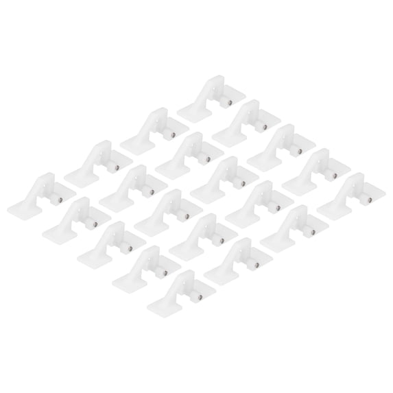 RC Hinges 1 Inch x 0.4 Inch Hatch Hinge for RC Model Airplane Parts 20 Pcs