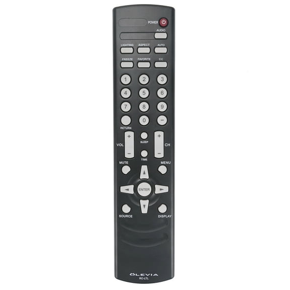 RC-LTL Remote for Olevia TV 219H 226T 227V 232V 237T 237V 242V 323V 327V 337H