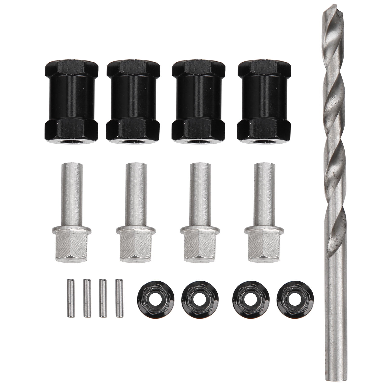 RC Lengthening Widening Coupler with 5.5mm Drill Bit Fit for SCX10/TRX4