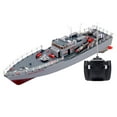 thumbnail image 1 of RC Missile Warship Radio Remote Control HT-2877 RTR Ship Battleship Cruiser R/C, 1 of 7
