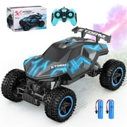 شاحنات RC Monster ، 116 سيارة تحكم عن بعد للبنين ، شاحنات على الطرق الوعرة 4WD مع أضواء LED ورش ، سيارات RC للأطفال والكبار هدايا عيد الميلاد
