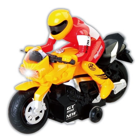RC Motocycle Remote Control Toy (Yellow) MC152Y