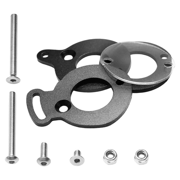 RC Motor Mount Aluminum Alloy Quick Adjust Upgrade Kit for Tamiya CW-01 1/10 Scale RC Car Models